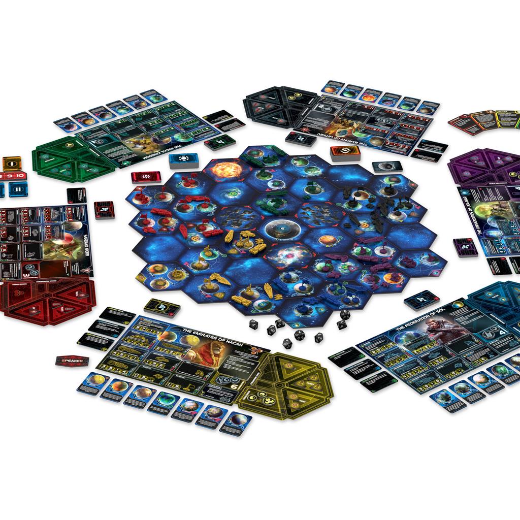 Twilight Imperium 4th edition sample contents