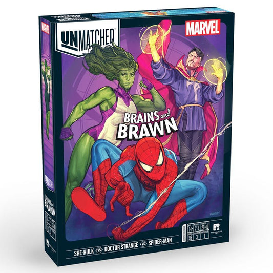 Unmatched Marvel: Brains and Brawn box
