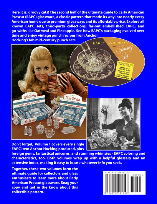 Early American Prescut Glass Volume 2 back cover