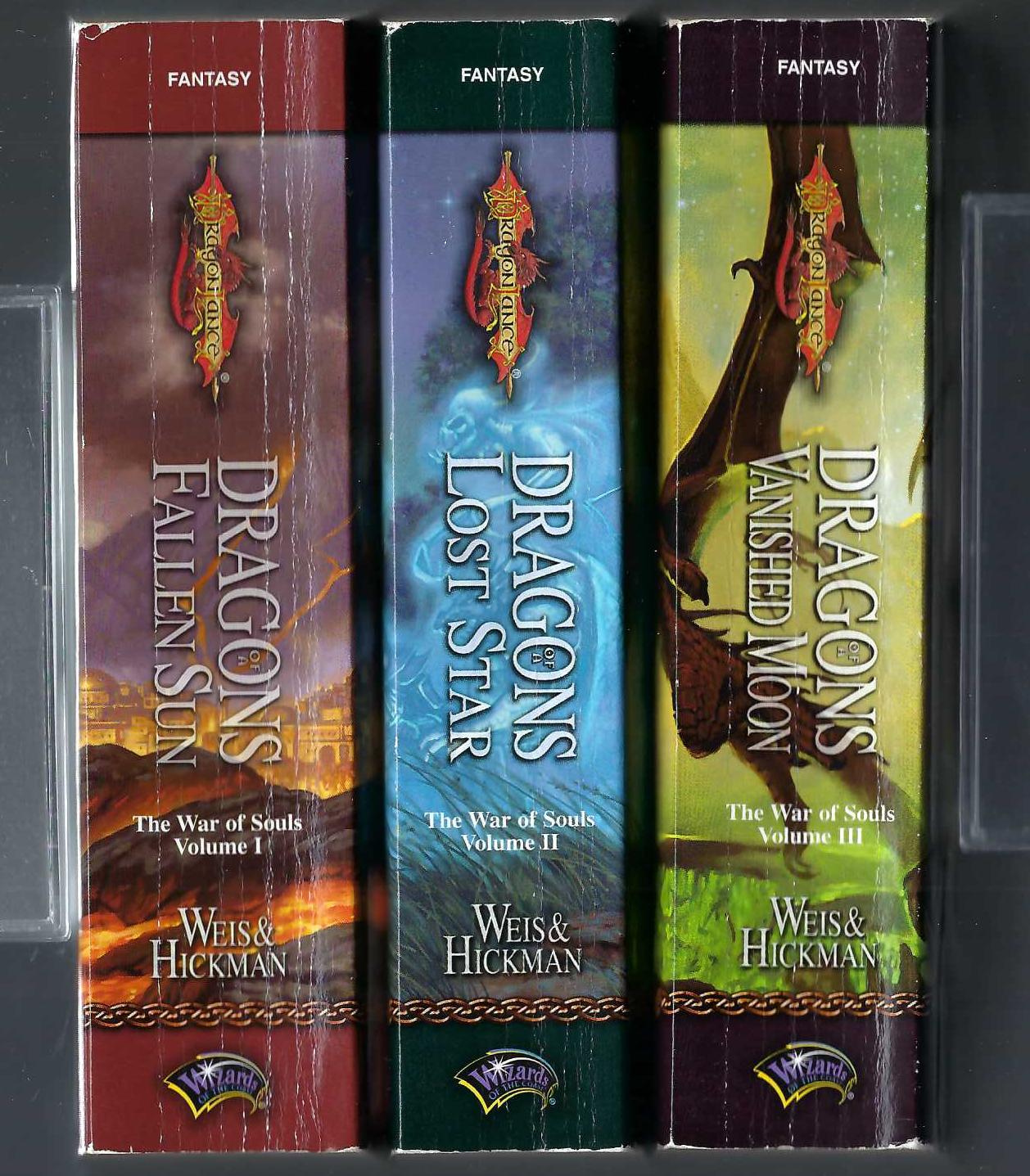 War of Souls series spines