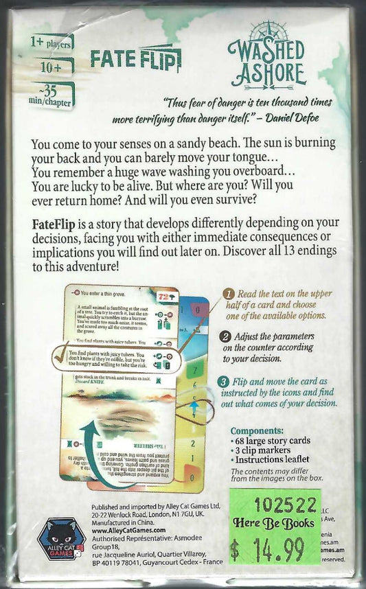 Washed Ashore back of box