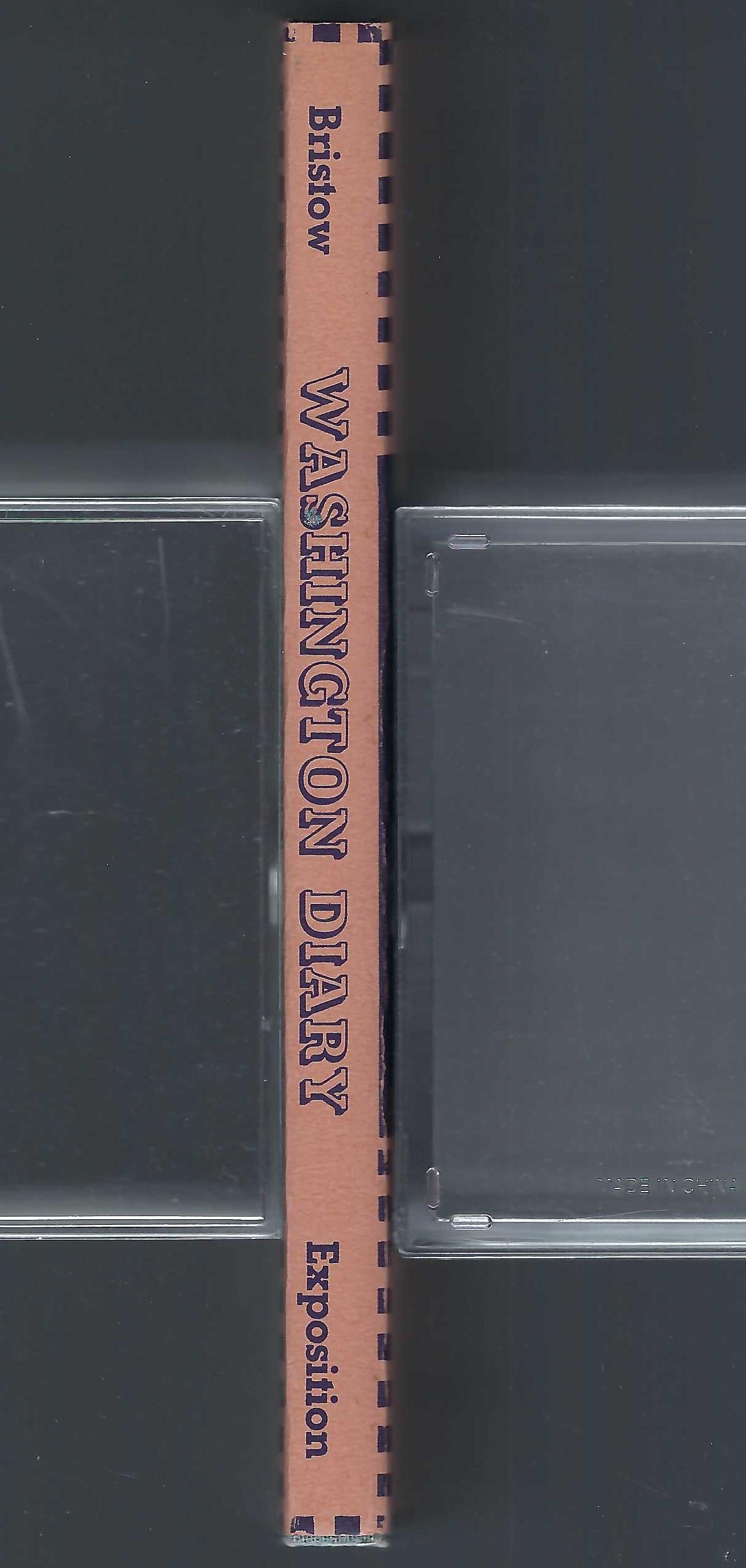 Washington Diary spine