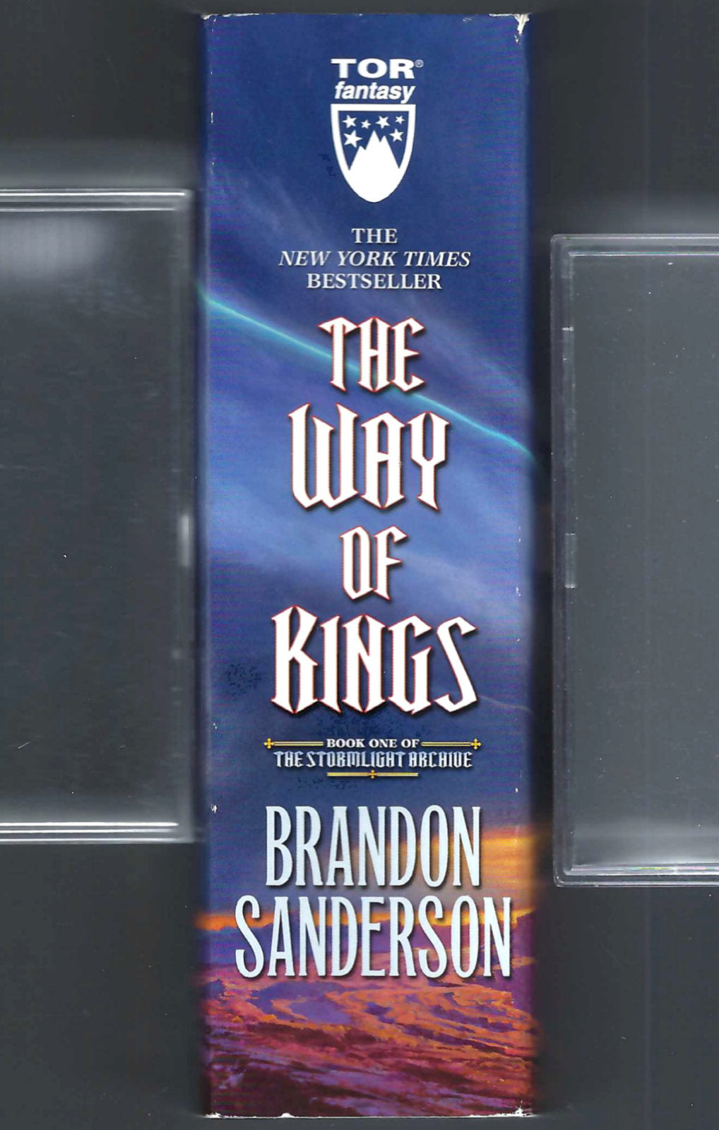 The Way of Kings by Brandon Sanderson spine
