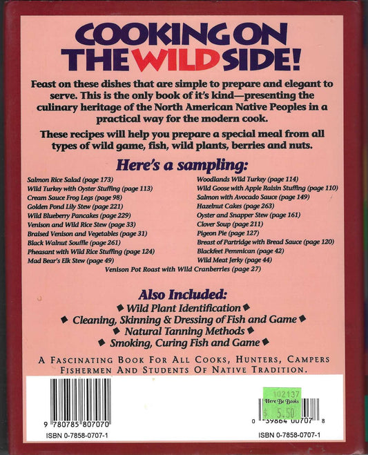 Native Indian Wild Game, Fish & Wild Foods Cookbook