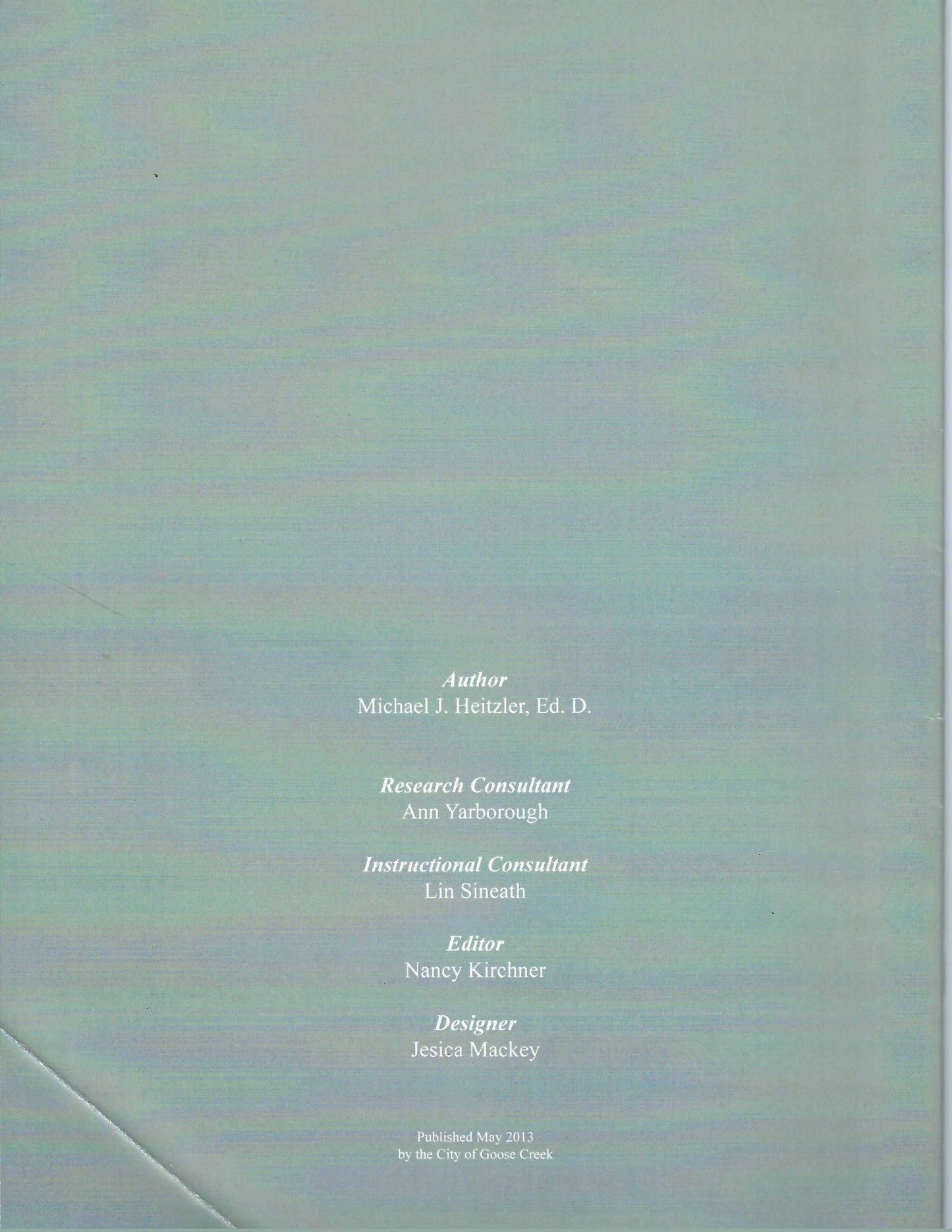 Woodstock Land of Rice and Steel by Michael J. Heitzler back cover