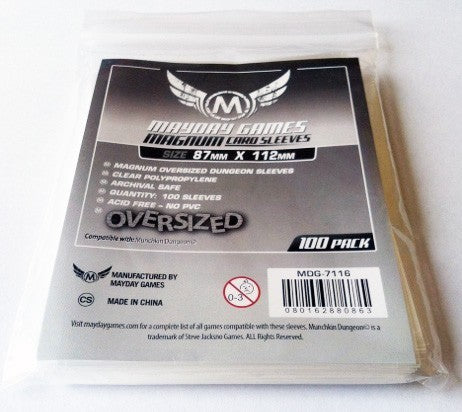 Munchkin Dungeon Sleeves - Magnum Oversized (87mm X 112mm) Munchkin Dungeon Sleeves - Magnum Oversized (87mm X 112mm)