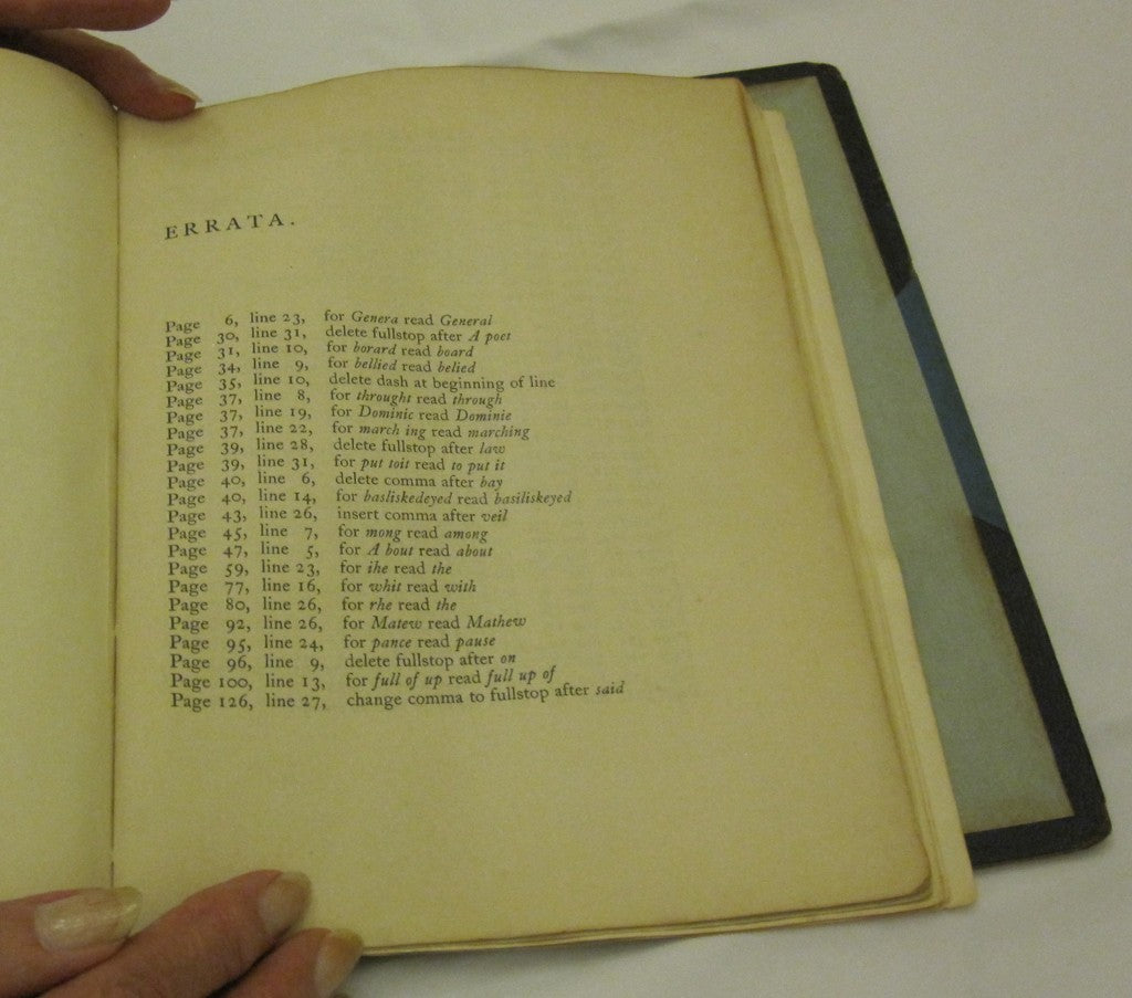 Ulysses first English edition