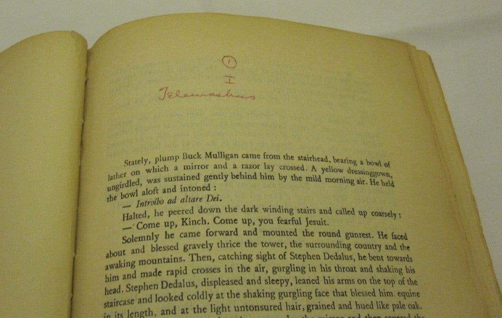 Ulysses first English edition