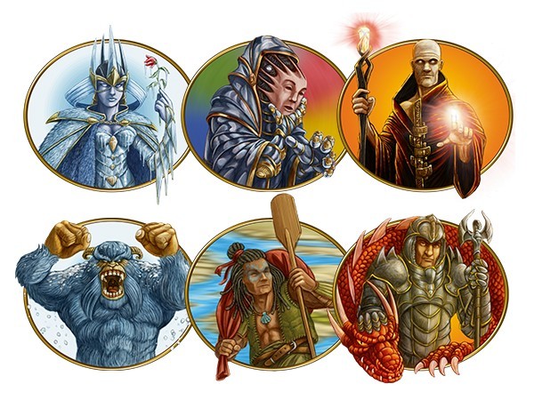 Terra Mystica: Fire & Ice sample contents