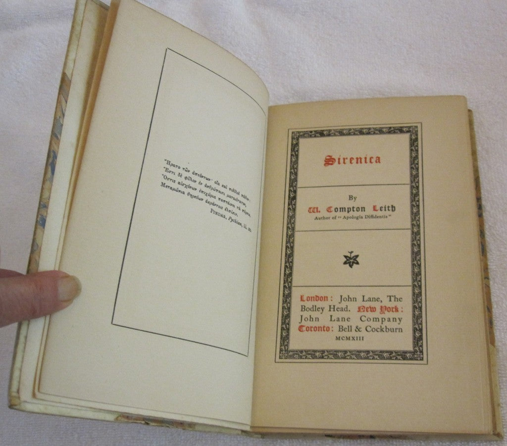 Sirenica by W. Compton Leith