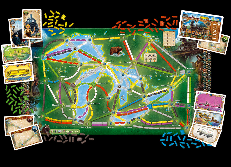 Ticket to Ride: Rails & Sails