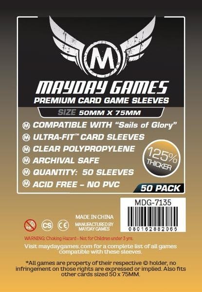 Card Sleeves: Small Premium (Beige) 50mm x 75mm - 50 pack