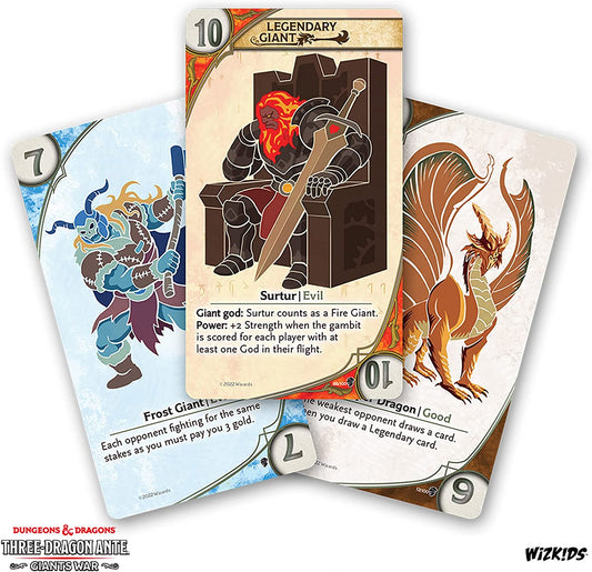 Three Dragon Ante: Giant's War sample contents