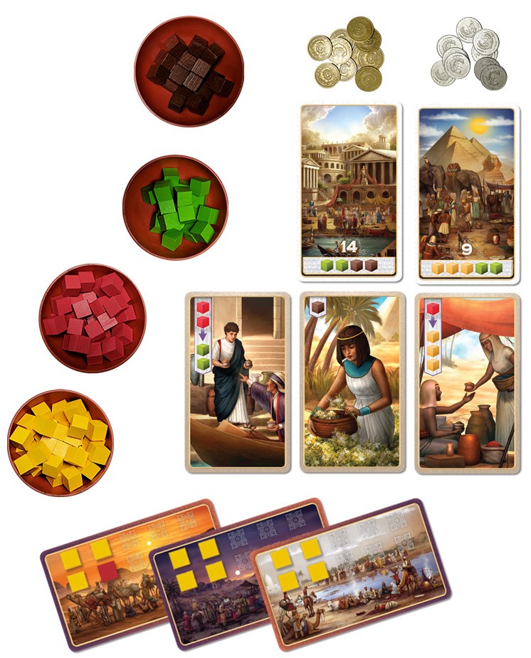 Century: Spice Road components