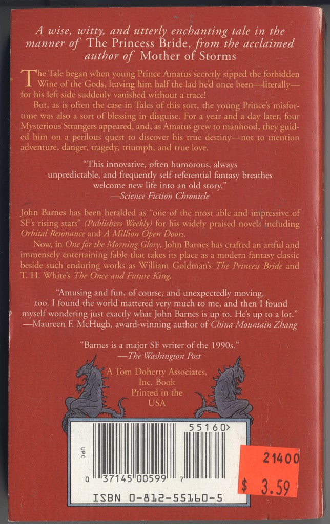 One for the Morning Glory