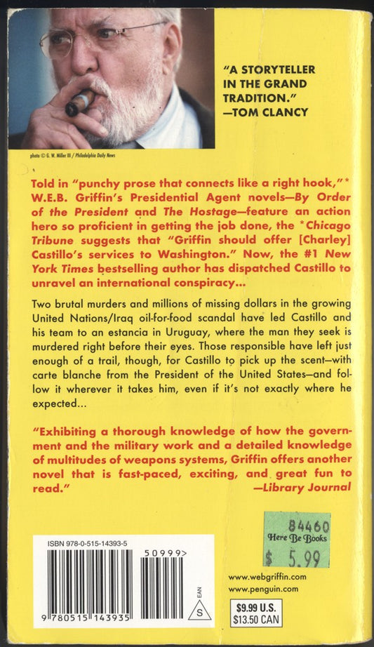 The Hunters by W.E.B. Griffin back cover