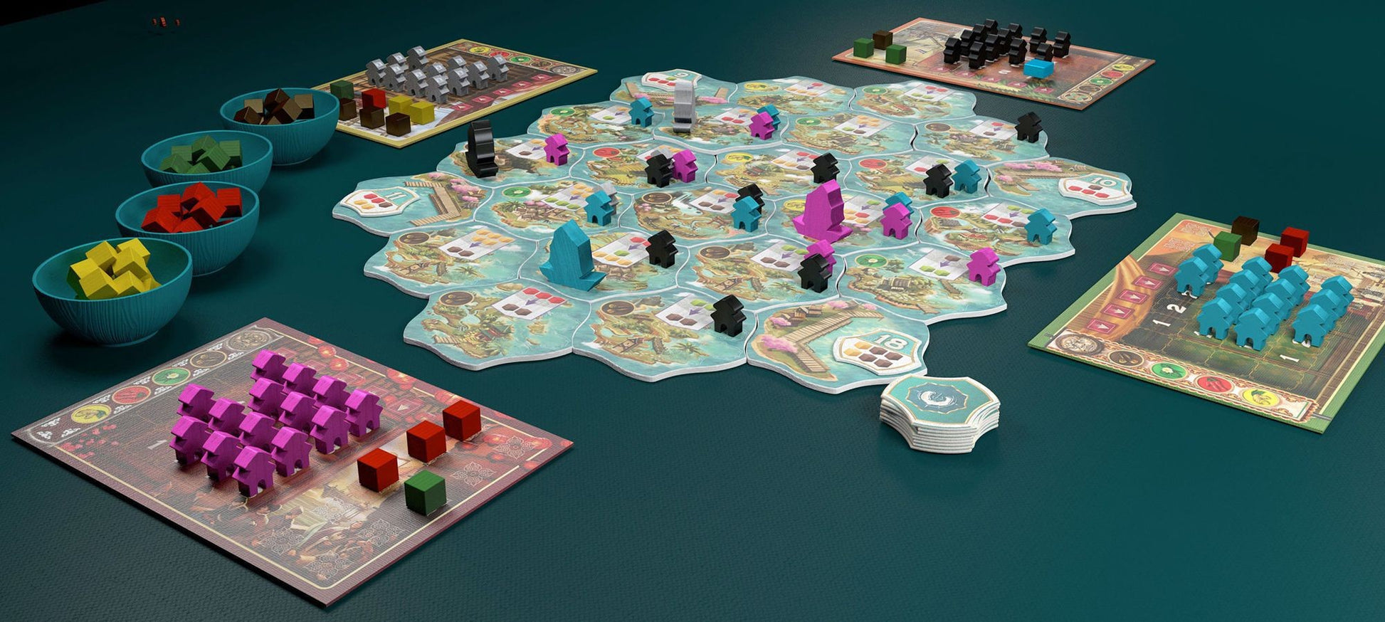 Century: Eastern Wonders game in progress