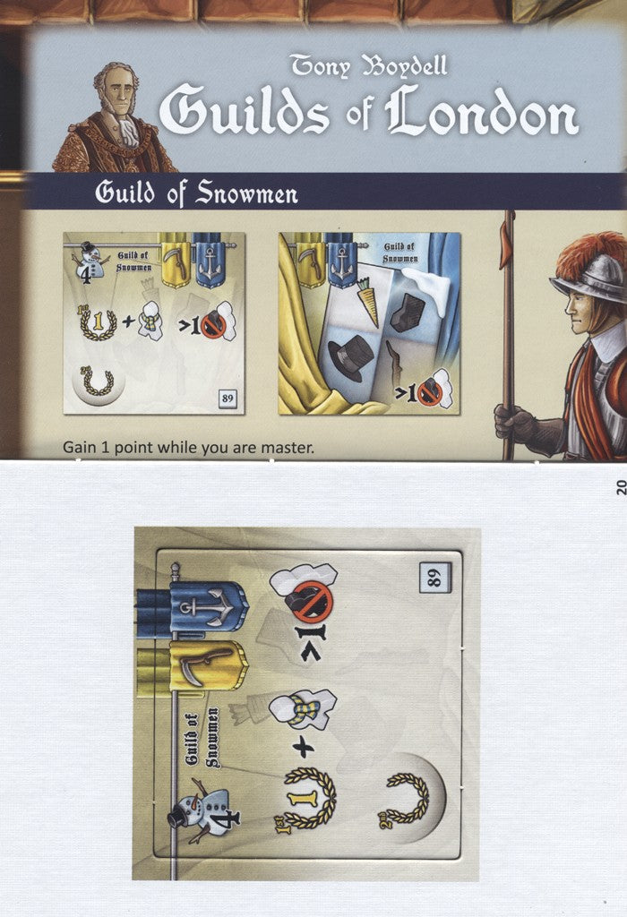 Guilds of London: Guild of Snowmen Mini-Expansion
