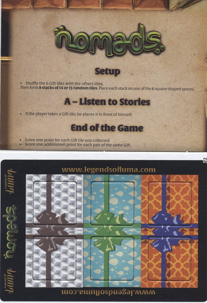 Nomads: Gift Tiles Mini-Expansion