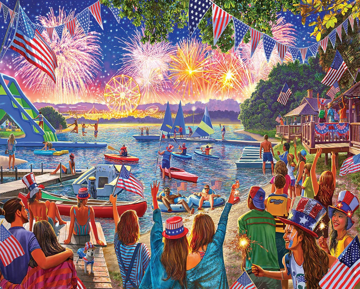 Fireworks 1000 Piece Puzzle