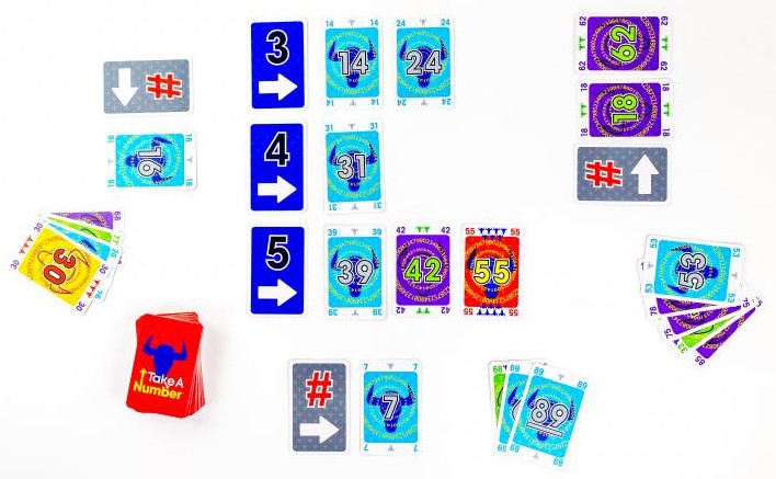 Take 5 and Take a Number (6 nimmt! and X nimmt!)