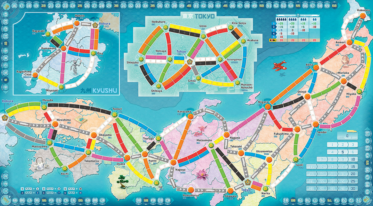 Ticket to Ride: Japan & Italy (Map Collection 7)