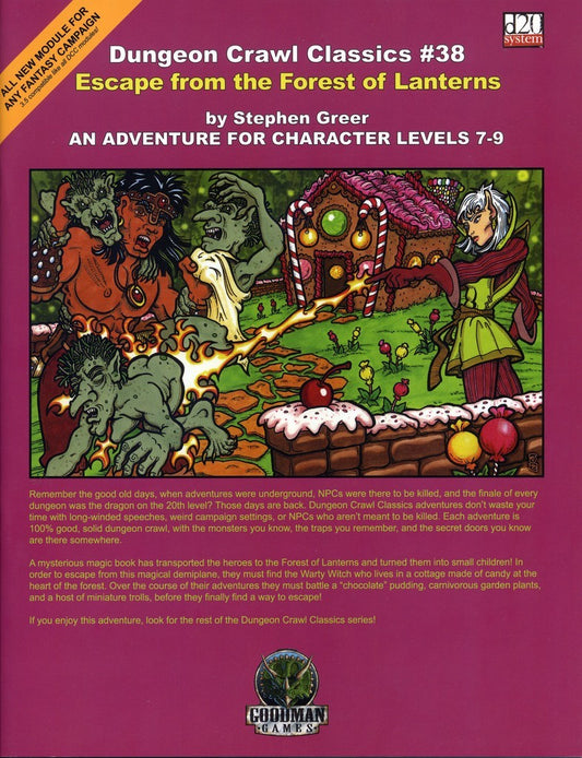 Escape from the Forest of Lanterns (Dungeon Crawl Classics 38)