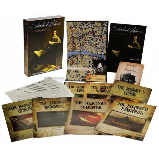 Sherlock Holmes: Consulting Detective - The Thames Murders & other cases contents