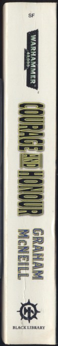 Courage and Honour spine