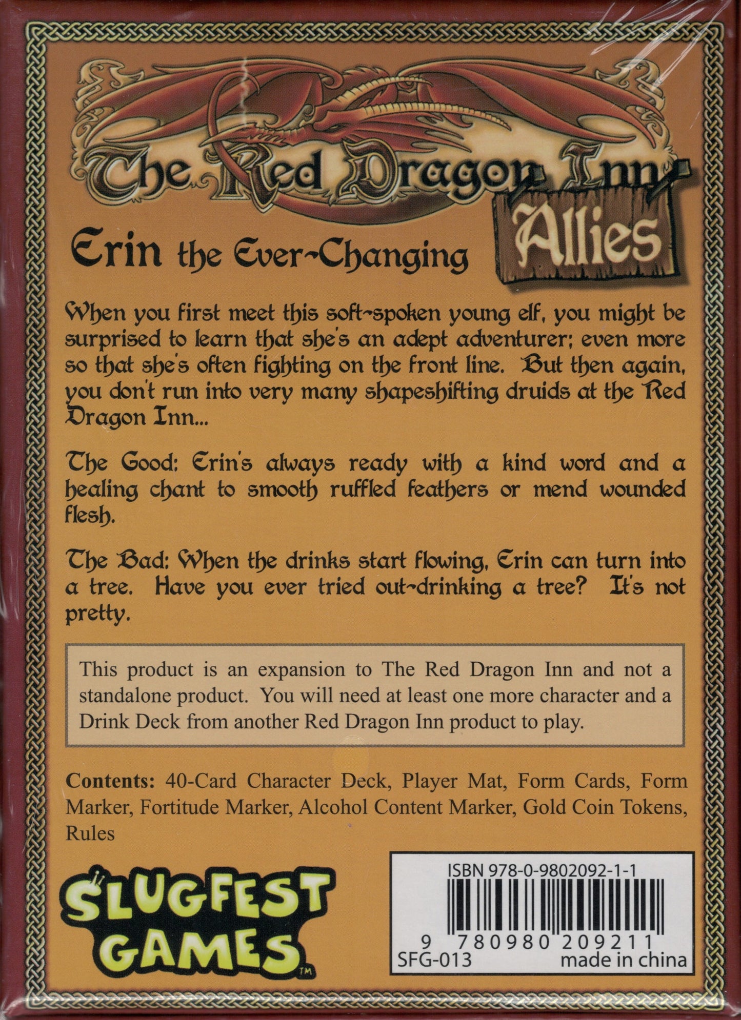 Red Dragon Inn Allies: Erin the Ever-Changing