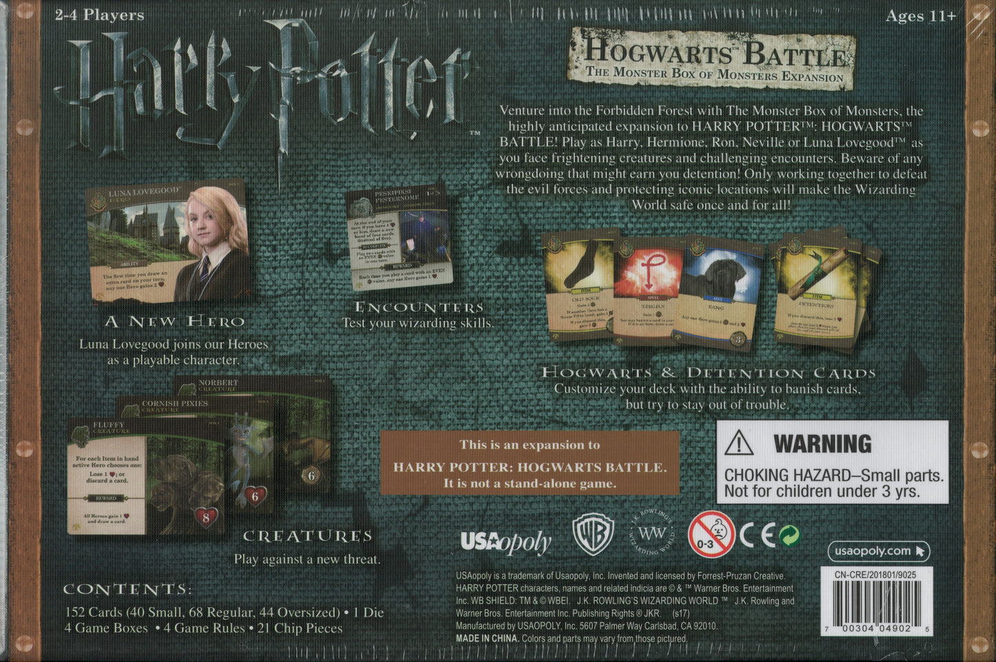 Harry Potter: Hogwarts Battle - The Monster Box of Monsters Expansion