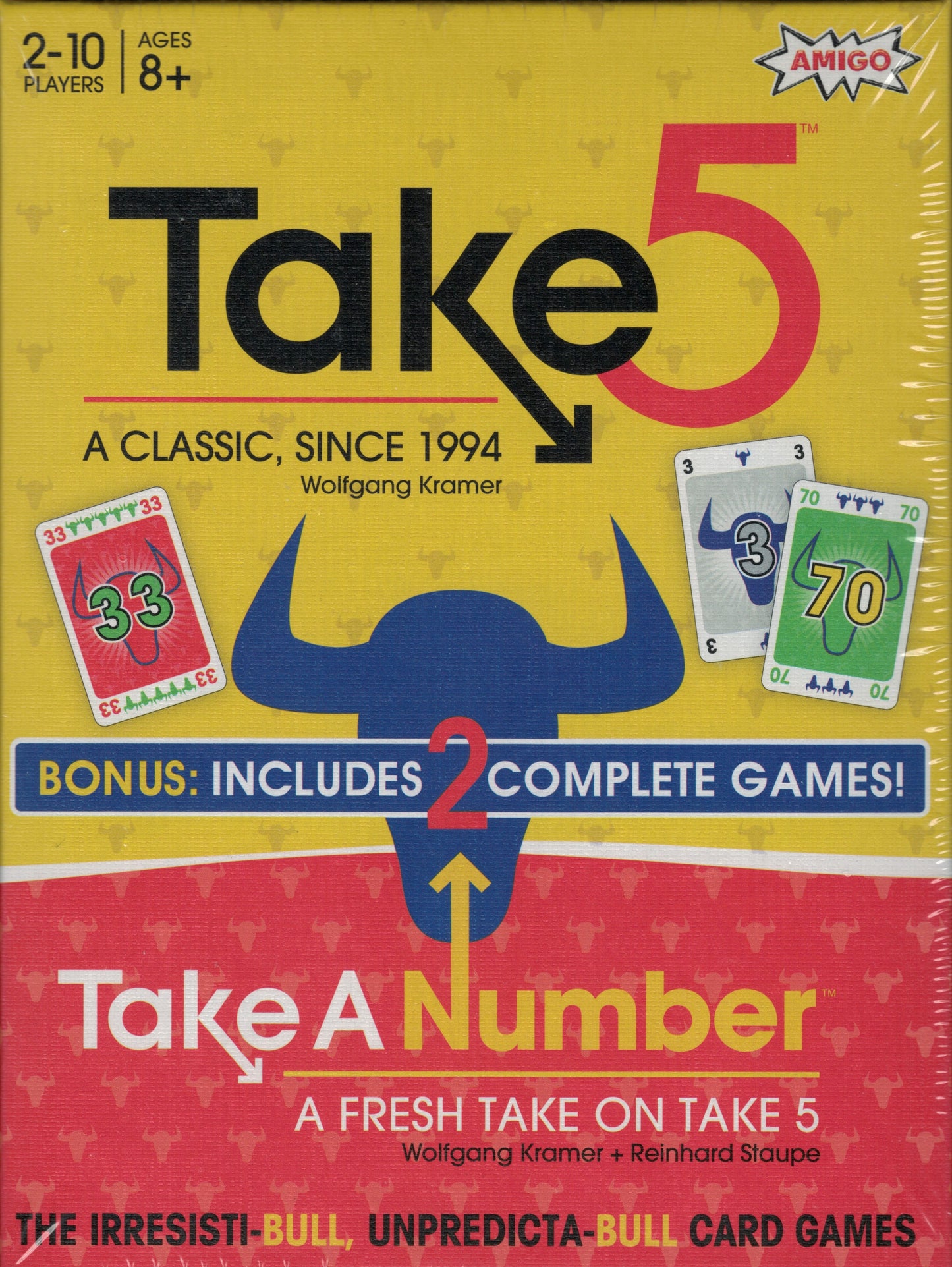 Take 5 and Take a Number (6 nimmt! and X nimmt!)