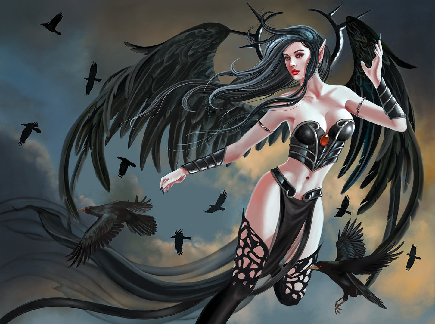 Thorn Angel by Nene Thomas 1000 Piece Jigsaw Puzzle
