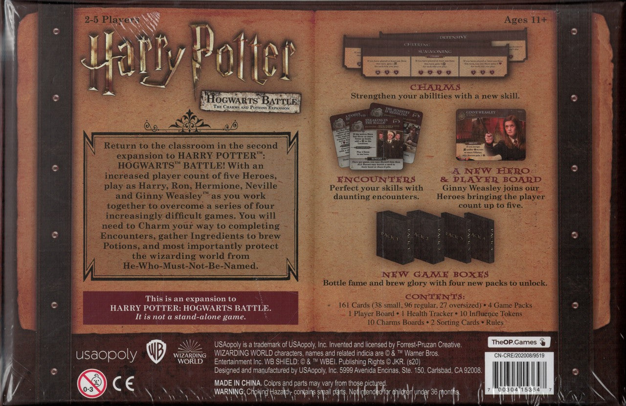 Harry Potter: Hogwarts Battle - The Charms and Potions Expansion