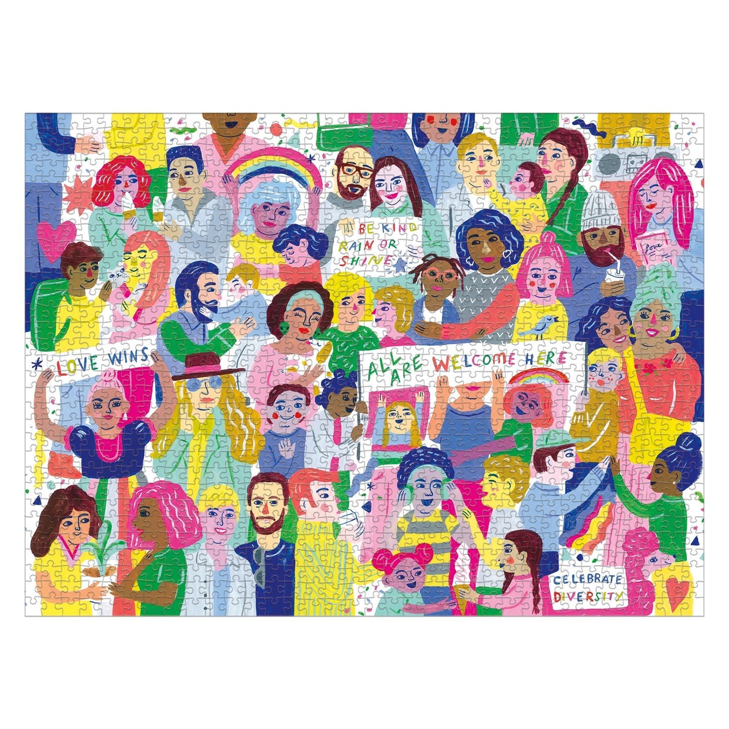 All Are Welcome Here! 1000 Piece Jigsaw Puzzle