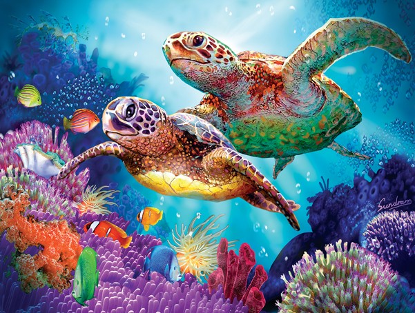 Turtle Guardian 1000 Piece Jigsaw Puzzle
