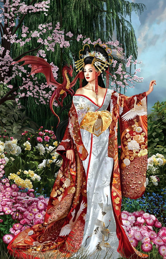 Sekkerastoya: Queen of Silk by Nene Thomas 1000 Piece Jigsaw Puzzle