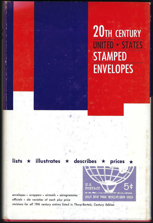 20th Century Stamped Envelopes and Wrappers of the United States  cover of book