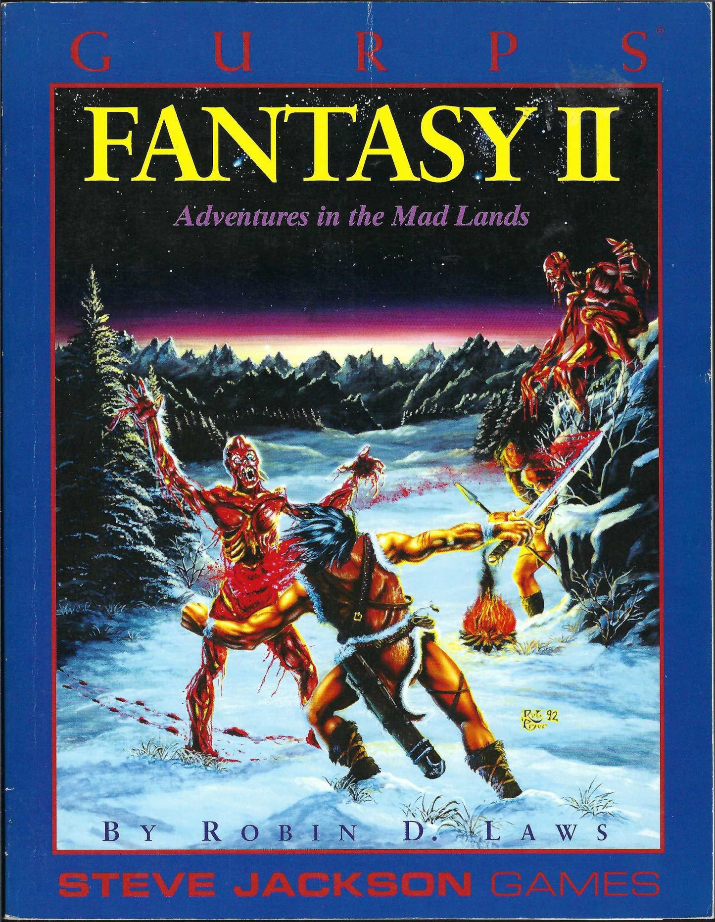 GURPS Fantasy II Adventures in the Mad Lands