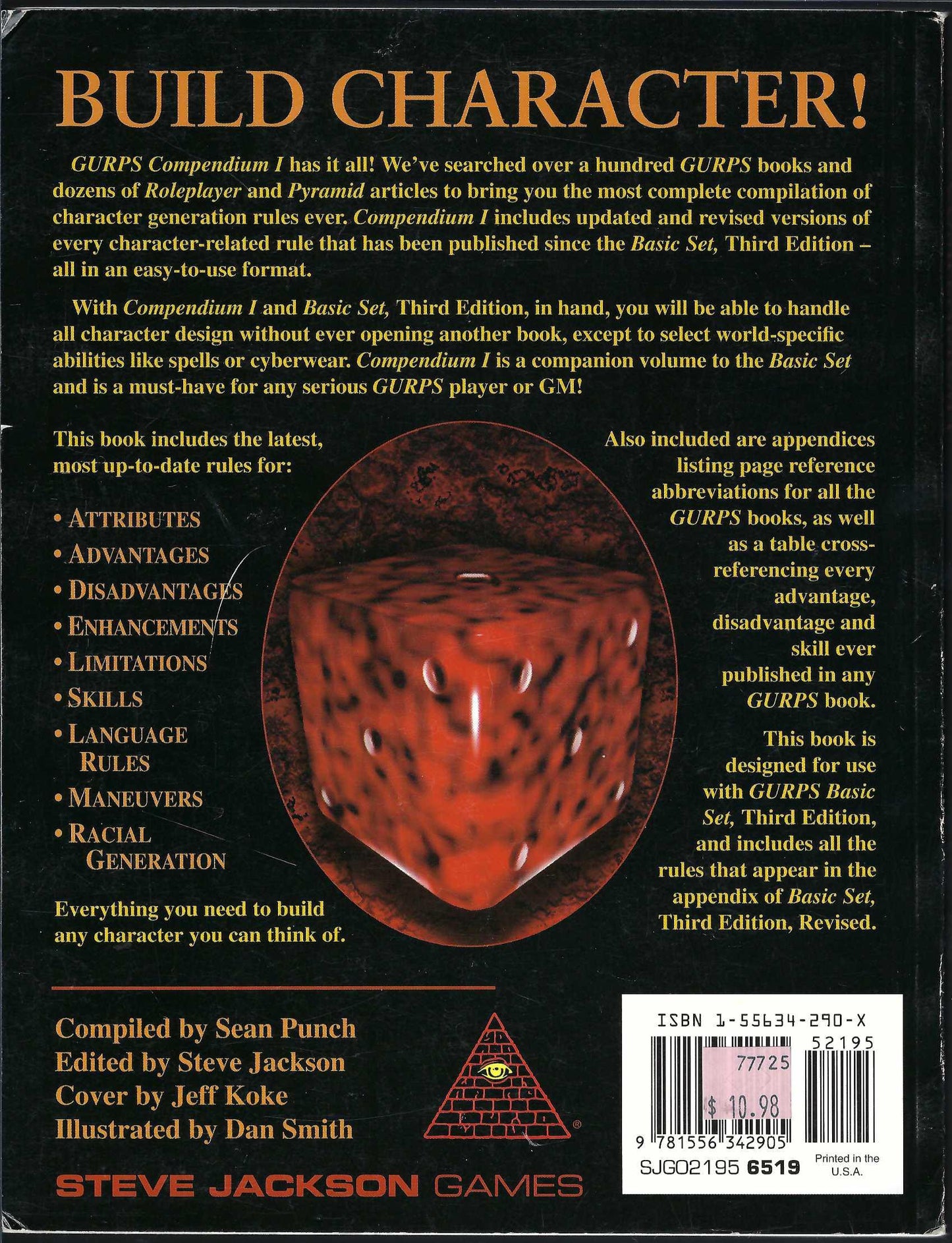 GURPS Compendium I Character Creation