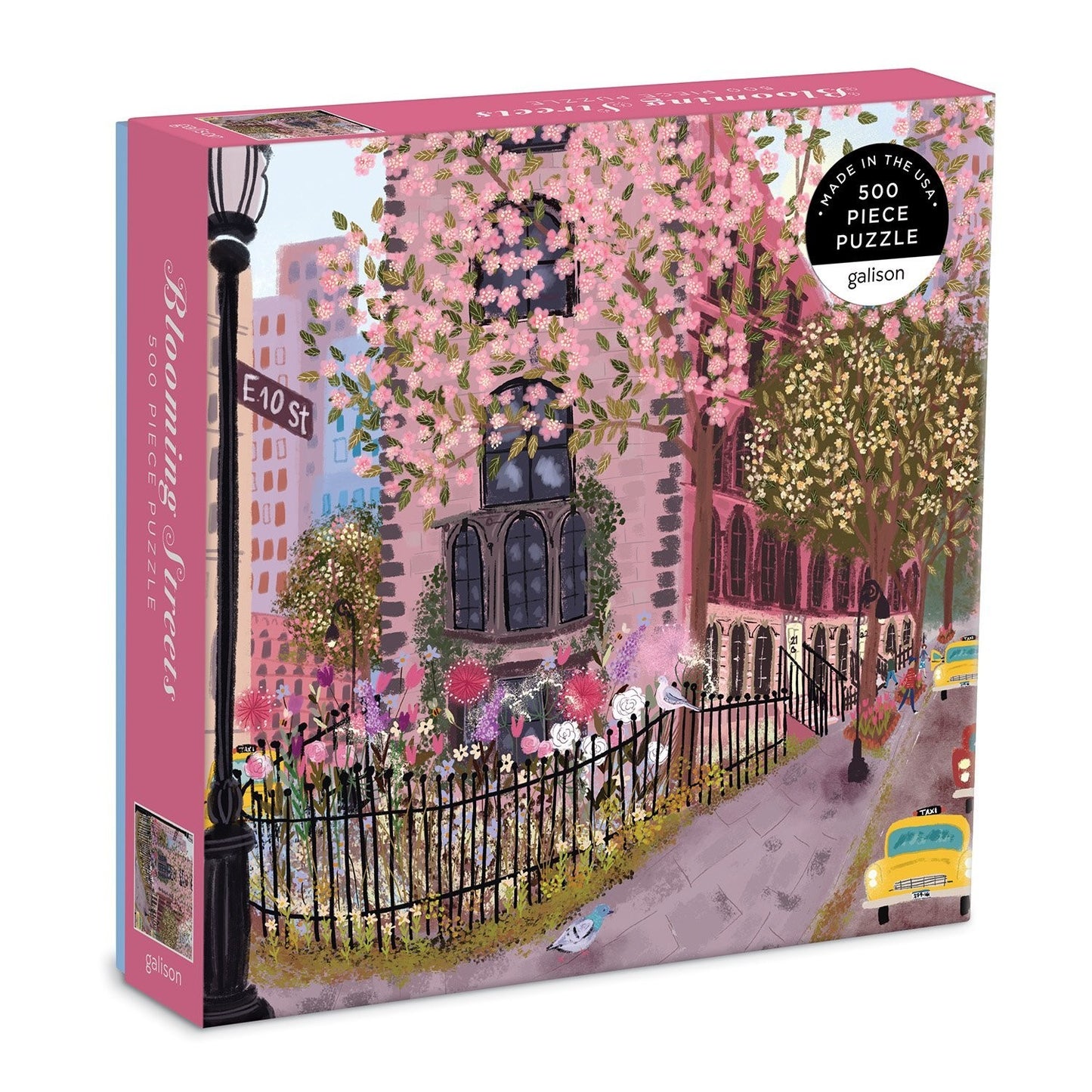 Blooming Streets 500 Piece Jigsaw Puzzle