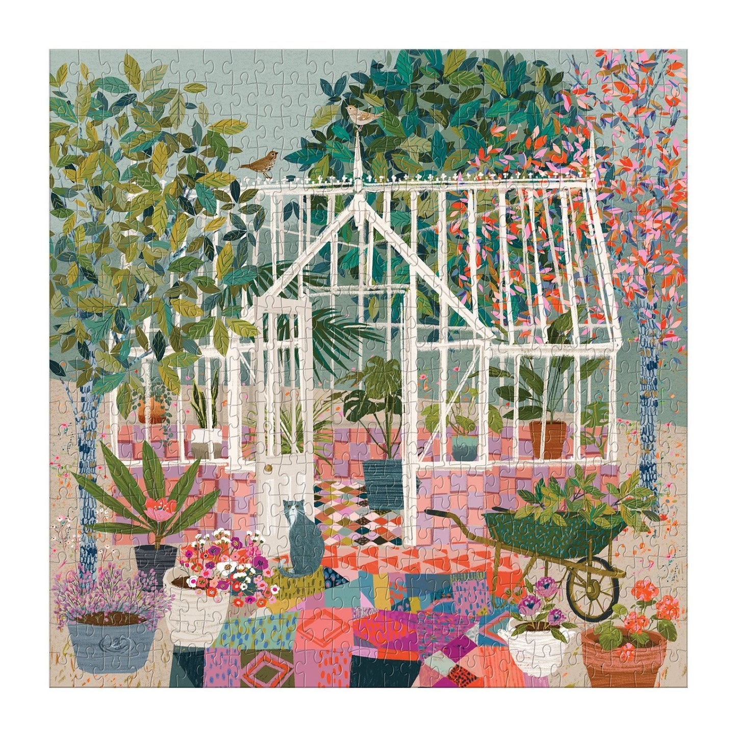 Greenhouse Gardens 500 Piece Jigsaw Puzzle