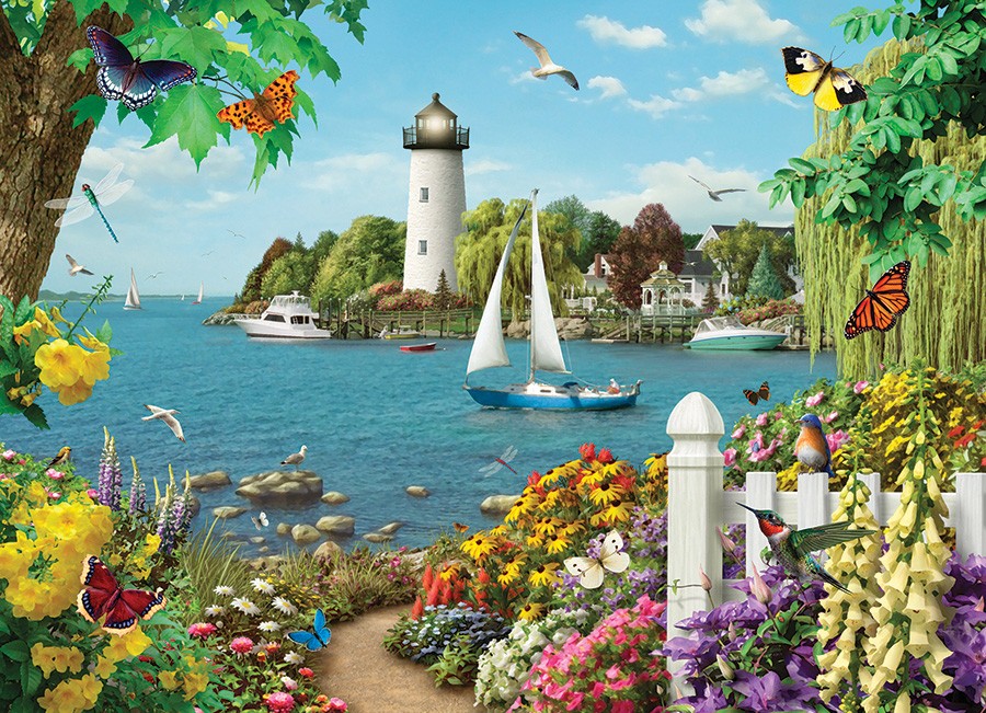 By the Bay 500 Piece Jigsaw Puzzle