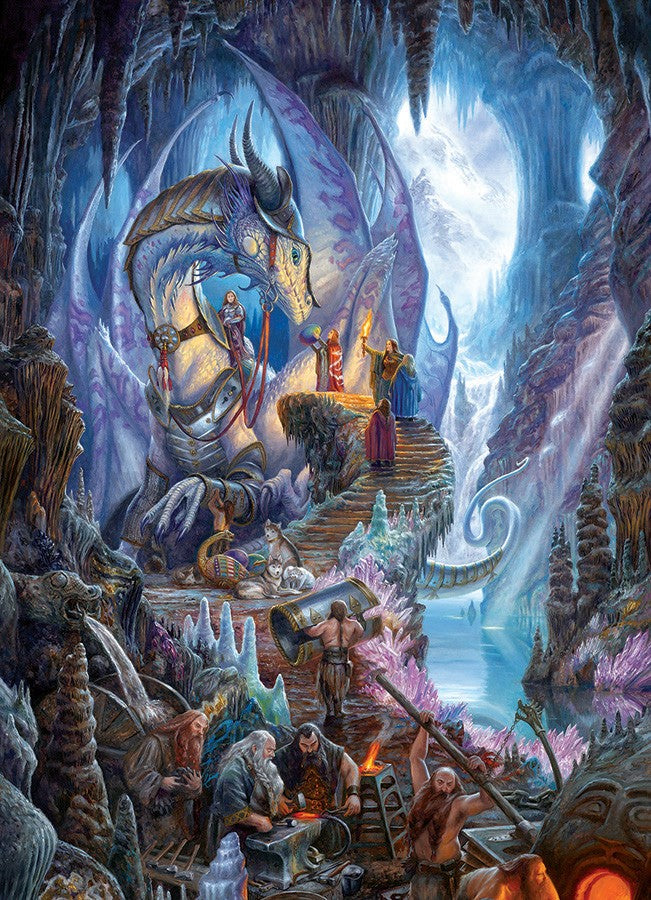 Dragonforge 1000 Piece Jigsaw Puzzle