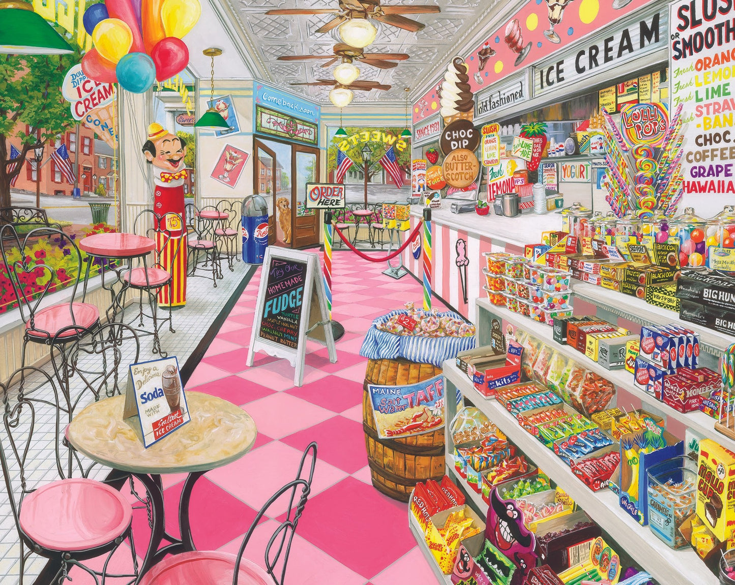 Ice Cream Parlor 1000 Piece Jigsaw Puzzle image