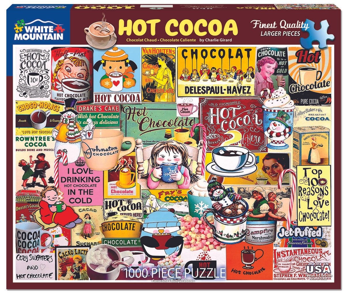 Hot Cocoa 1000 Piece Jigsaw Puzzle