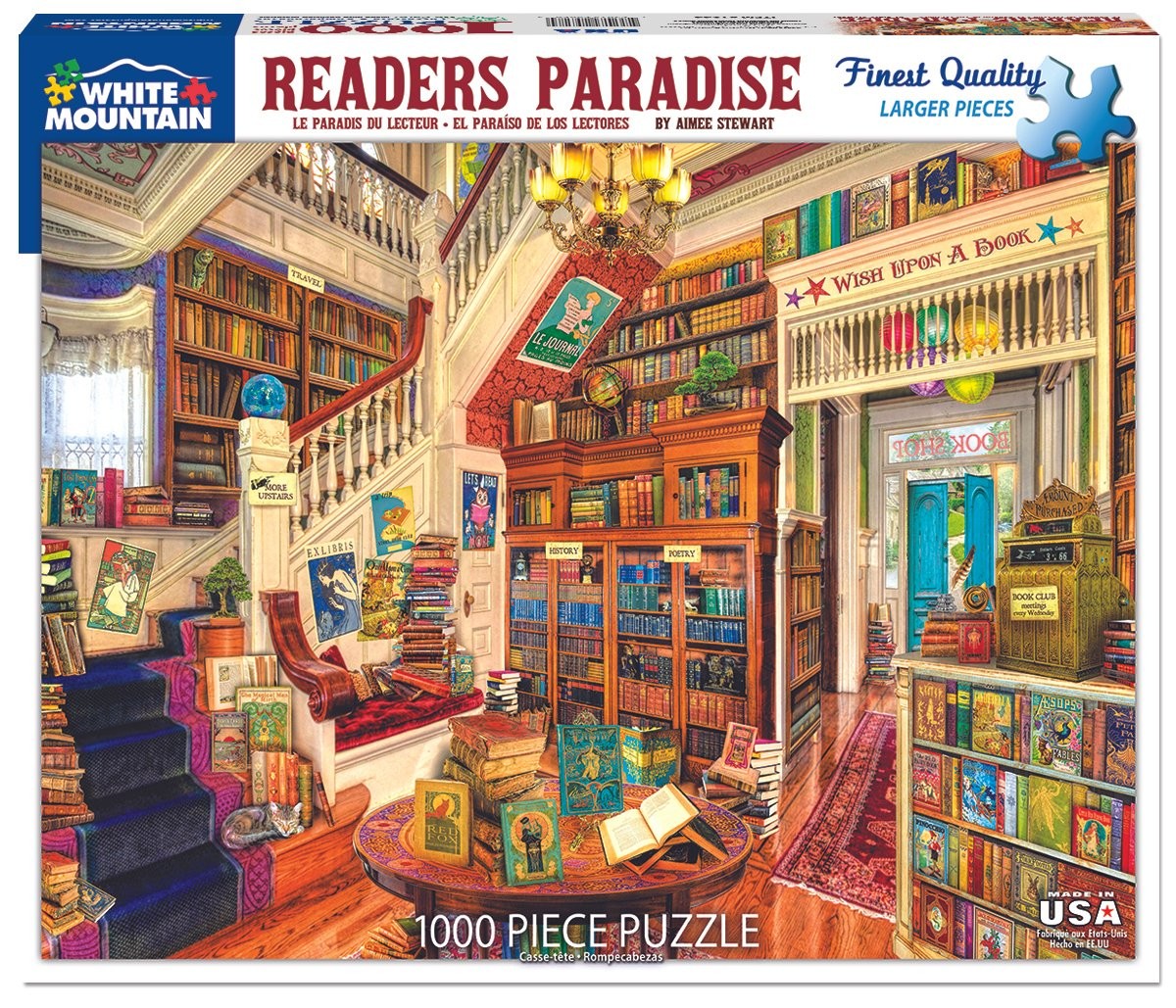 Readers Paradise 1000 Piece Jigsaw Puzzle