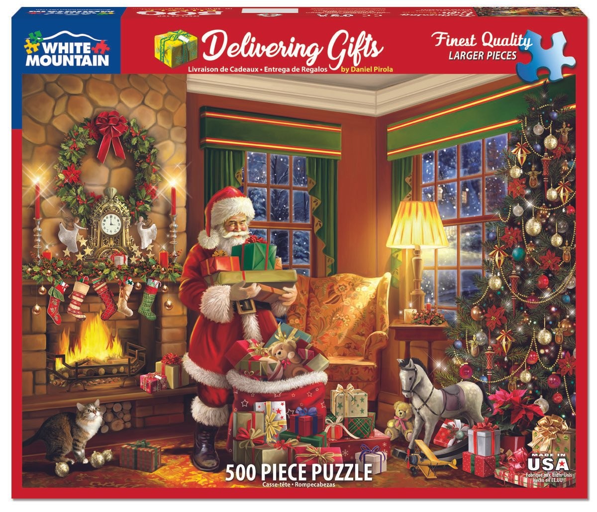 Delivering Gifts 500 Piece Puzzle