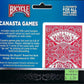 Canasta Card Game back of box