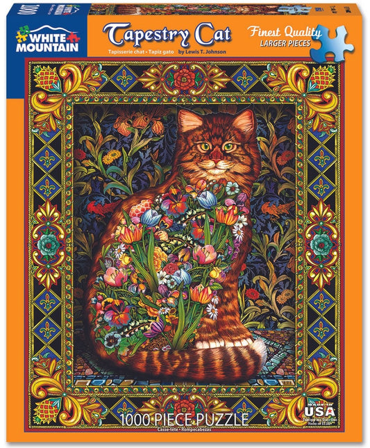 Tapestry Cat 1000 Piece Puzzle